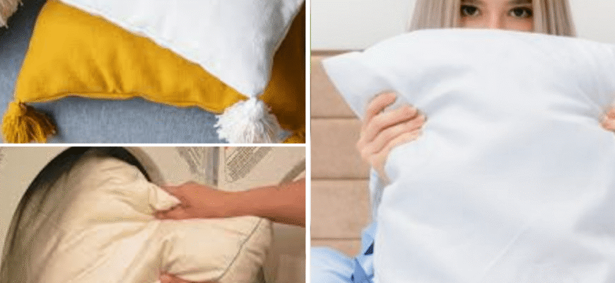 Жовті плями на подушках зникли за 1 прання: замочила їх у воді ось з цим – тепер білосніжні, як у готелі Жовті плями на подушках зникли за 1 прання: замочила їх у воді ось з цим – тепер білосніжні, як у готелі
