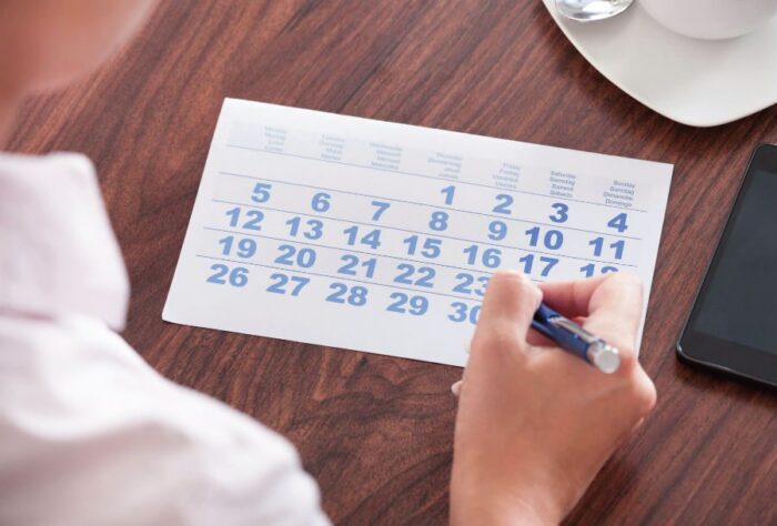 Календарный метод предохранения