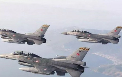 Турецькі F-16 збили безпілотник над Чорним морем Турецькі F-16 збили безпілотник над Чорним морем