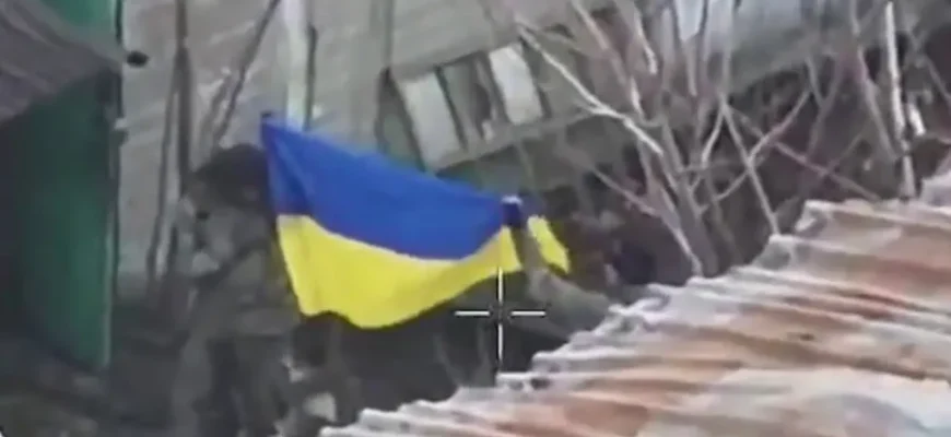 Українські штурмовики підняли прапор у центрі Покровська. ВІДЕО Українські штурмовики підняли прапор у центрі Покровська. ВІДЕО