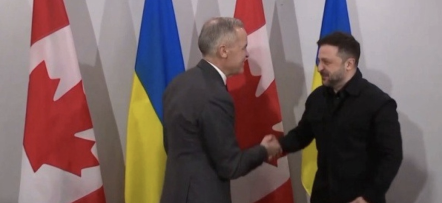 Зеленський терміново прибув до Канади на переговори… Зеленський терміново прибув до Канади на переговори…