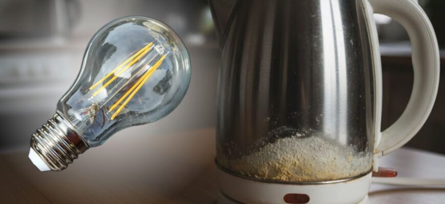 Електрика економиться сама собою: почистила чайник від накипу за 1 хвилину, і тепер закипає вдвічі швидше Електрика економиться сама собою: почистила чайник від накипу за 1 хвилину, і тепер закипає вдвічі швидше