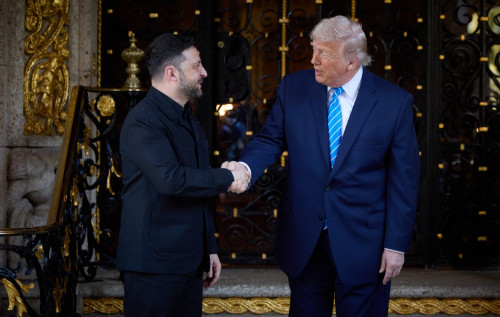 Зустріч Зеленського і Трампа у Давосі закінчилась Зустріч Зеленського і Трампа у Давосі закінчилась