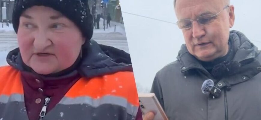 Садовий зателефонував безстрашній комунальниці зі Львова (відео) Садовий зателефонував безстрашній комунальниці зі Львова (відео)