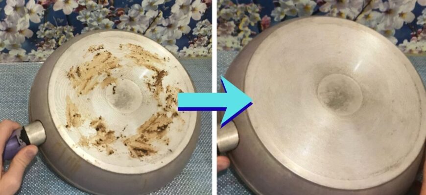 Мама в селі відмовилась від соди після 1 рецепту – ця проста суміш реально знімає нагар зі сковорідки Мама в селі відмовилась від соди після 1 рецепту – ця проста суміш реально знімає нагар зі сковорідки