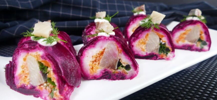 Роли по-українськи: ця смачнюча закуска з оселедцем підкорить серця усіх гостей – зберігайте рецепт Роли по-українськи: ця смачнюча закуска з оселедцем підкорить серця усіх гостей – зберігайте рецепт