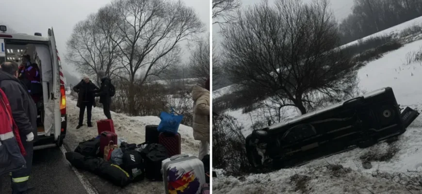 Шокуюче ДТП на Закарпатті: автобус із дітьми злетів з дороги — є постраждалі (ФОТО)” Шокуюче ДТП на Закарпатті: автобус із дітьми злетів з дороги — є постраждалі (ФОТО)”