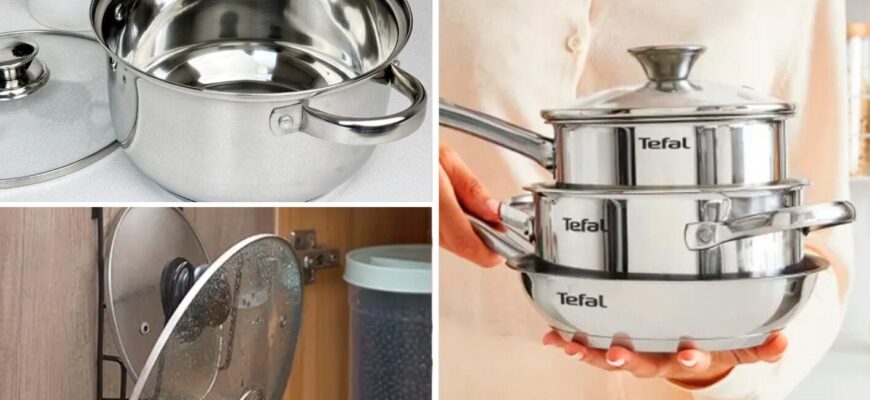 Каструлі кладу на одну поличку, а кришки – на іншу: ніколи, чуєте, ніколи не поєднуйте цей посуд – 2 причини Каструлі кладу на одну поличку, а кришки – на іншу: ніколи, чуєте, ніколи не поєднуйте цей посуд – 2 причини