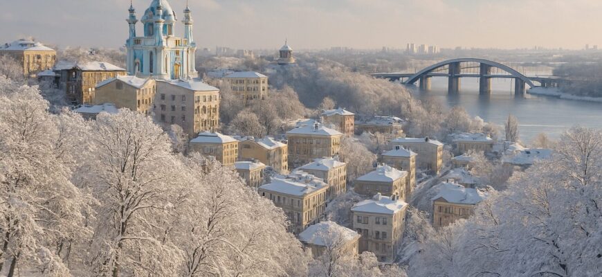 Коли у Києві вдарить мороз до -19°С і графіки світла у цей день Коли у Києві вдарить мороз до -19°С і графіки світла у цей день