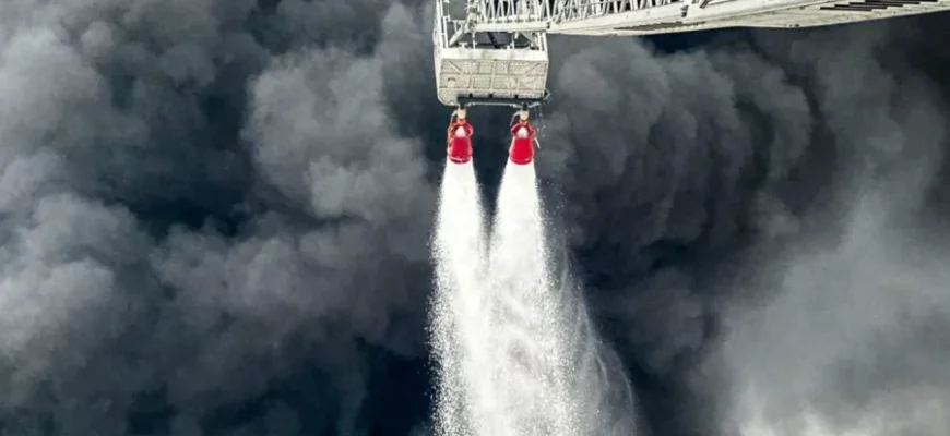 На Львівщині ліквідовують наслідки ранкового удару окупантів. ФОТО На Львівщині ліквідовують наслідки ранкового удару окупантів. ФОТО