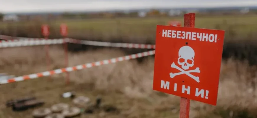 Окупанти дистанційно мінують село Грабовське на Сумщині Окупанти дистанційно мінують село Грабовське на Сумщині