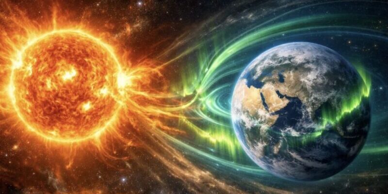 Україну атакувала сильна магнітна буря: коли вона досягне більшої потужності Україну атакувала сильна магнітна буря: коли вона досягне більшої потужності