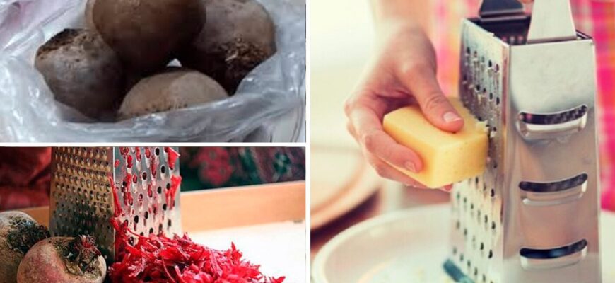 Терку змащую олією, а на буряк вдягаю поліетиленовий пакет: ці 2 лайфхаки значно спростили моє життя Терку змащую олією, а на буряк вдягаю поліетиленовий пакет: ці 2 лайфхаки значно спростили моє життя