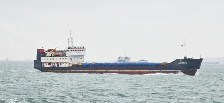 У Каспійському морі тоне вантажне судно з Ірану, яке ішло до Росії: що відомо У Каспійському морі тоне вантажне судно з Ірану, яке ішло до Росії: що відомо