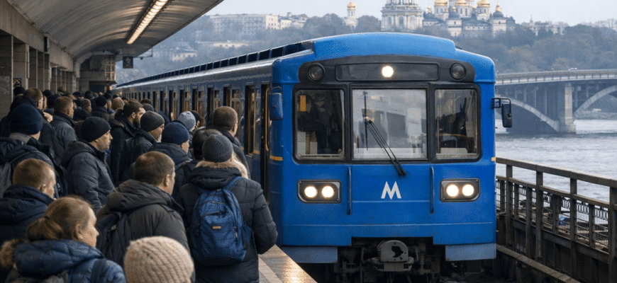 В Києві повністю зупинилось метро: що відомо В Києві повністю зупинилось метро: що відомо