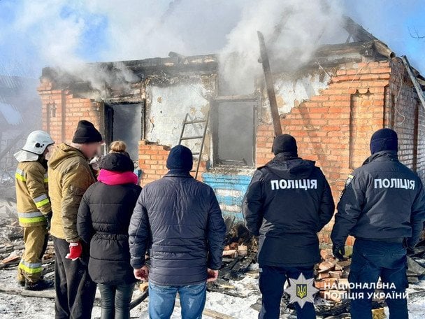 Під час пожежі у будинку перебували діти