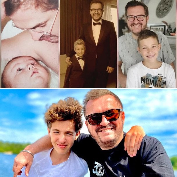 Олександр Пономарьов з сином / © instagram.com/ponomaryovoleksandr