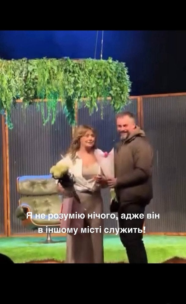 Олена Кравець з чоловіком / © instagram.com/lennykravets