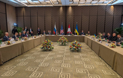 Україна та РФ обговорили у Женеві ідею щодо демілітаризованої зони на Донеччині, – NYT Україна та РФ обговорили у Женеві ідею щодо демілітаризованої зони на Донеччині, – NYT