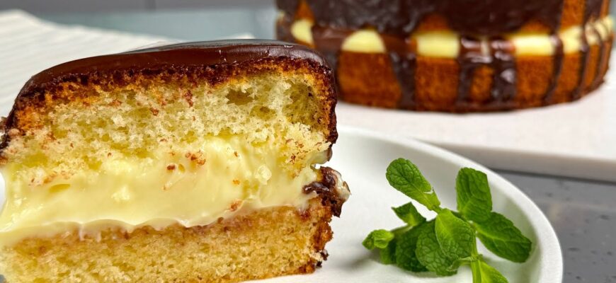 “Наполеон” – минуле століття: замість нього готую бостонський кремовий пиріг – красиво і не нудно “Наполеон” – минуле століття: замість нього готую бостонський кремовий пиріг – красиво і не нудно