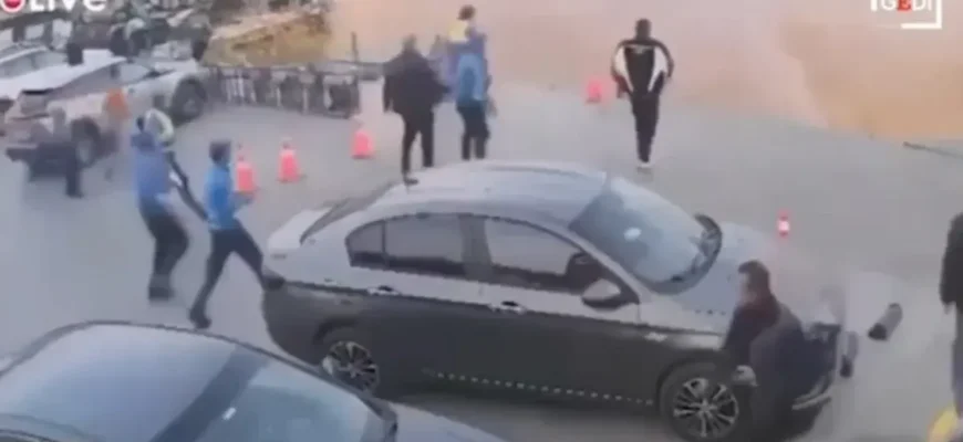 Через зсув землі провалилась заправка та магазини: є постраждалі (відео) Через зсув землі провалилась заправка та магазини: є постраждалі (відео)