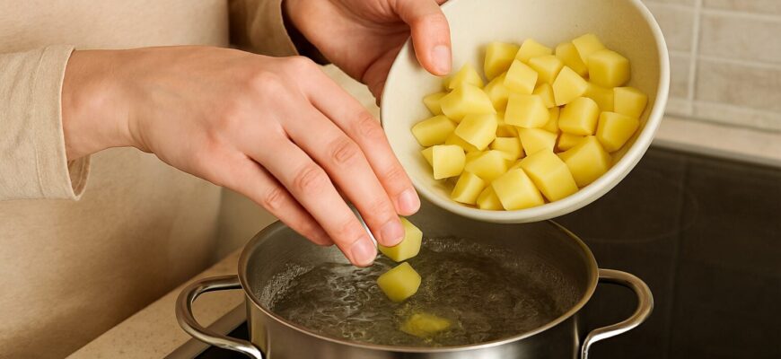 Кладу бульби в окріп і солю після закипання: 7 секретів приготування смачної вареної картоплі Кладу бульби в окріп і солю після закипання: 7 секретів приготування смачної вареної картоплі