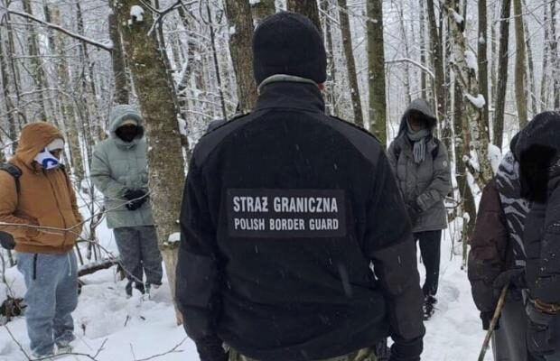 На них вже чекав мікроавтобус: У Польщі викрили групу нелегальних мігрантів, яких переправляв… українець (фото, відео) На них вже чекав мікроавтобус: У Польщі викрили групу нелегальних мігрантів, яких переправляв… українець (фото, відео)