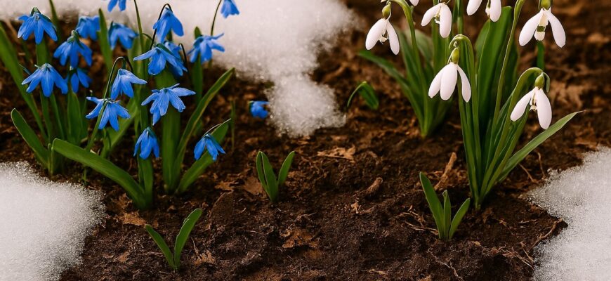 Запам’ятайте: пролісок – це не підсніжник! Ці 2 квітки не схожі ані пелюстками, ані за кольором Запам’ятайте: пролісок – це не підсніжник! Ці 2 квітки не схожі ані пелюстками, ані за кольором
