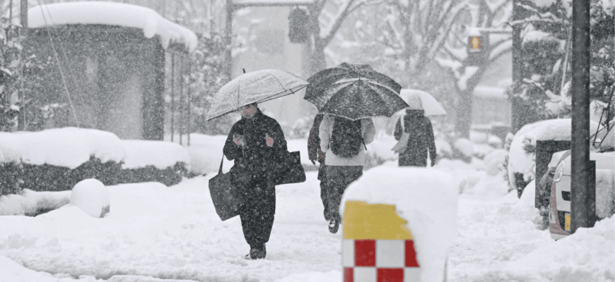 Північ Японії під ударом стихії: зима забрала десятки життів (фото) Північ Японії під ударом стихії: зима забрала десятки життів (фото)