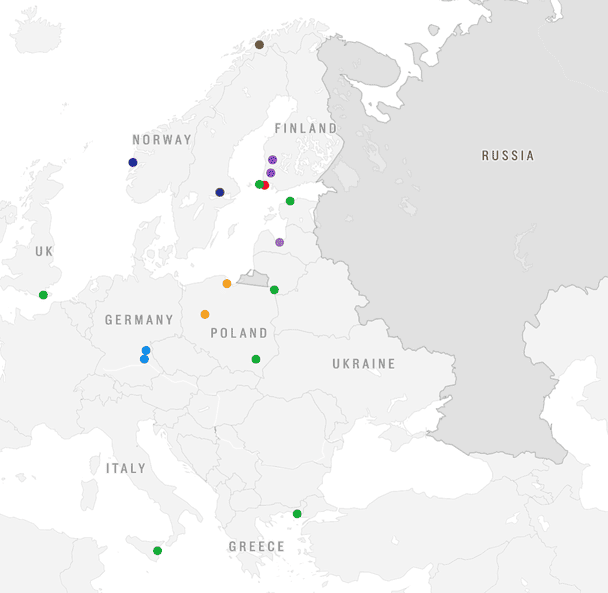 Російські активи по всій Європі. / © The Telegraph