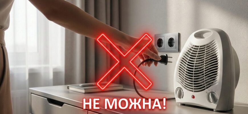 Електрик з ДТЕК попередив: у які 3 домашні розетки ніколи не можна вмикати обігрівач – буде біда Електрик з ДТЕК попередив: у які 3 домашні розетки ніколи не можна вмикати обігрівач – буде біда