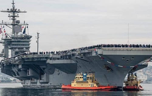 США збили іранський шахед, що наближався до авіаносця Авраам Лінкольн, — Reuters США збили іранський шахед, що наближався до авіаносця Авраам Лінкольн, — Reuters