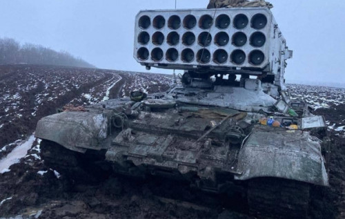 Українські військові вперше знищили ворожий "Солнцепьок" на території самої РФ Українські військові вперше знищили ворожий "Солнцепьок" на території самої РФ