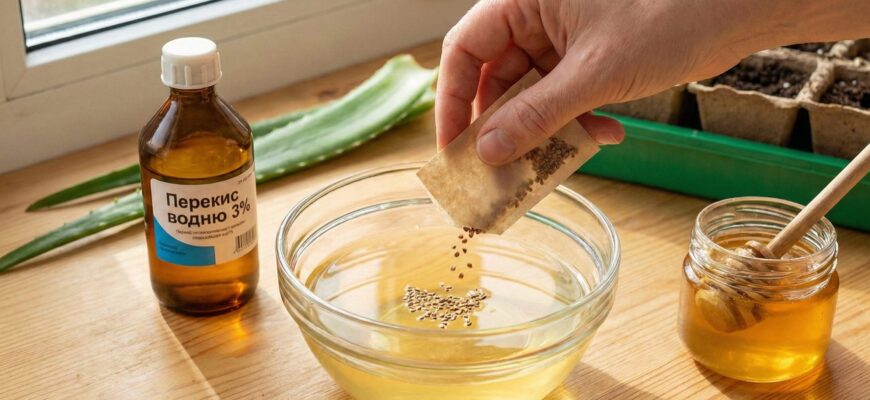 Замочіть насіння у цьому розчині на 3 години: воно зійде вдвічі швидше і дасть потужну розсаду Замочіть насіння у цьому розчині на 3 години: воно зійде вдвічі швидше і дасть потужну розсаду