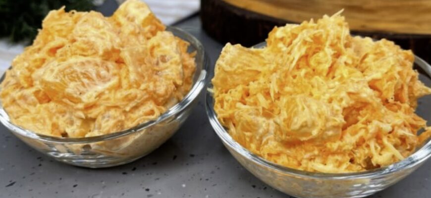 Салат “Дружба” мої гості з’їдають весь без залишку: простий рецепт з цікавим поєднанням Салат “Дружба” мої гості з’їдають весь без залишку: простий рецепт з цікавим поєднанням