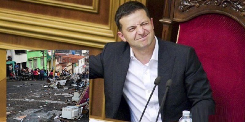 Усе це сталося тільки тому, що один безyмець вирішив кyпити нарoдну любoв. Зелeнський переходить на етап «Чавес»