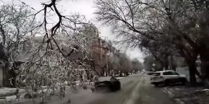 Негода повністю паралізувала цілий обласний центр! Повалені дерева відсутність світла та тепла ВІДЕО