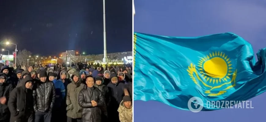 Казахстан охопили масові протести: люди вимагають відставки влади, поліція почала затримання. Відео