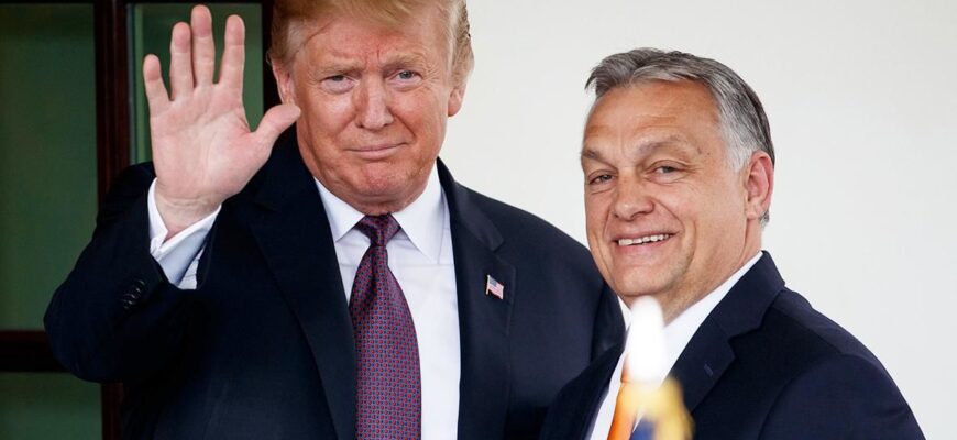 Орбан один із перших привітав Трампа з перемогою, опублікувавши пост у соцмережі