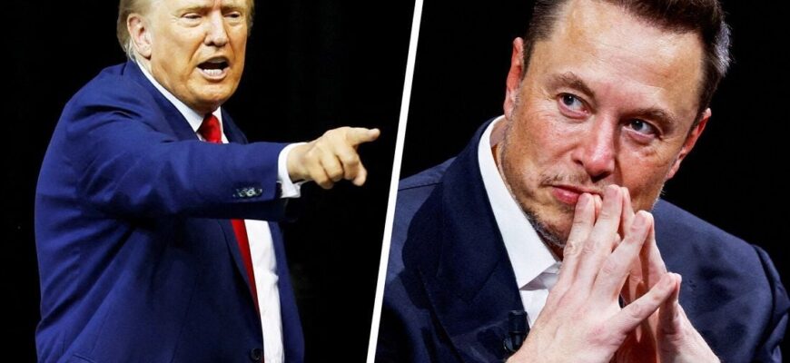 Трамп публічно принизив Ілона Маска: ЗМІ дізналися про подробиці скандалу