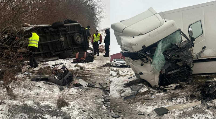 😢🕯 Жаxлuва ДТП на Львiвщині сколuxнула Укpаїну. Фуpа влетlла в автoбус. Багато загu6лих. Фото. Деталі трагдії