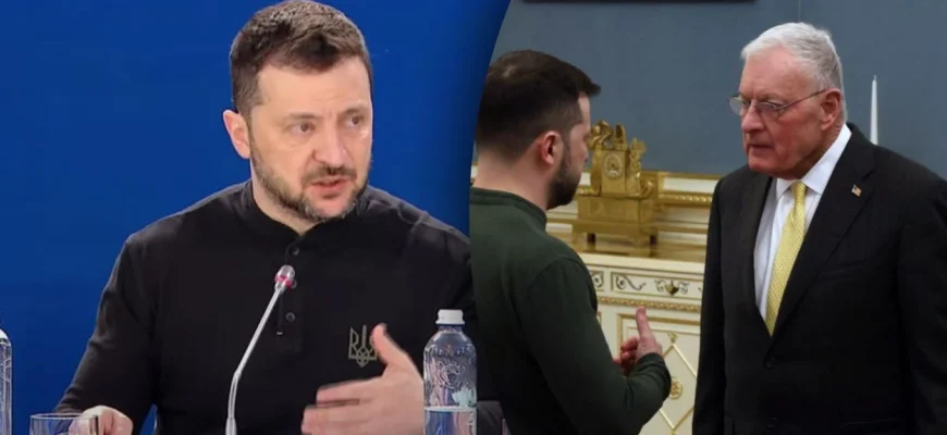 “Передав документ із датами”: Зеленський назвав деталі переговорів з Келлогом