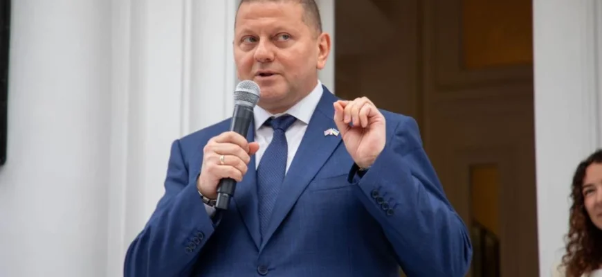 Залужний назвав три головні переваги Росії на полі бою