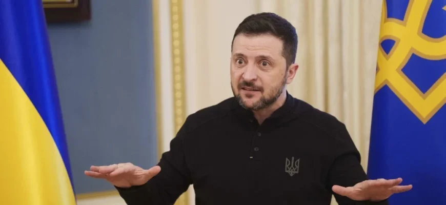 Зеленський зробив заяву про припинення вогню