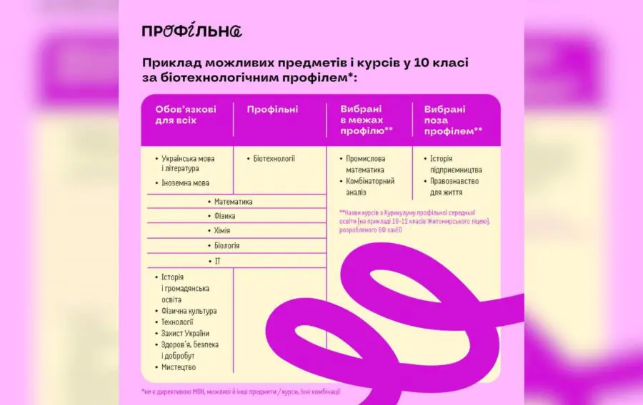 У Міністерстві освіти України пояснили, які предмети у школі приберуть із навчальної програми