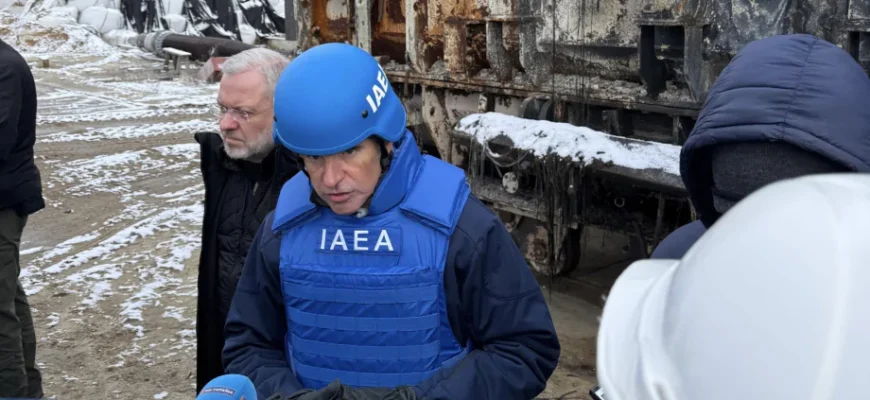 “Може статися ядерна аварія”: голова МАГАТЕ оглянув підстанцію під Києвом і попередив про ризики