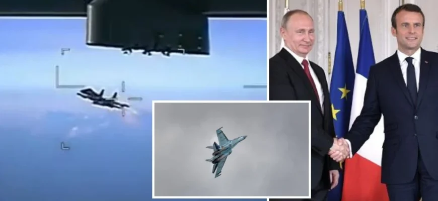 Су-35 Росії “атакував” повітряне судно Франції: Париж зробив жорстку заяву