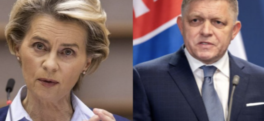 Фон дер Ляєн подзвонила Фіцо та Р0ЗНЕСЛА його “в пух і прах”! “Роберте, що ти накоїв? З якого дива ти…”