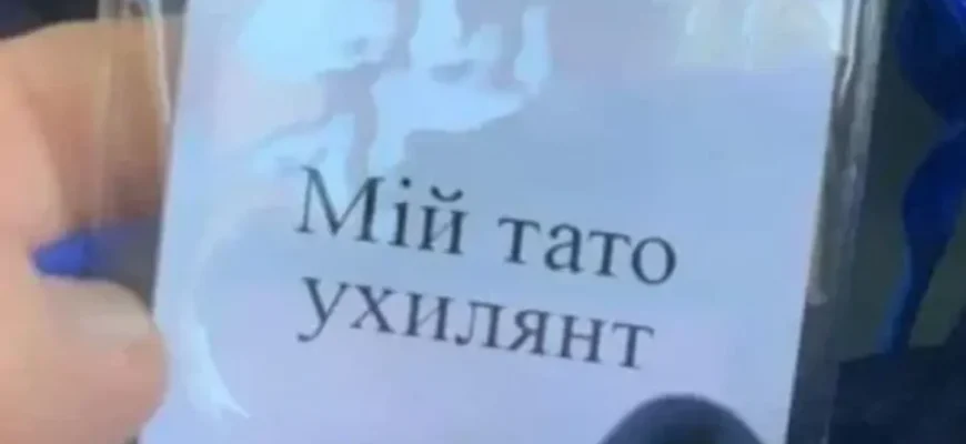 “Мій тато — ухилянт”😲: скандал із бейджиками школярів у Миколаєві
