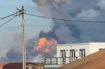 “Пішов розліт”, – у Кіржачі, де палає 51-й арсенал ГРАУ, режим НС та багато “швидких”
